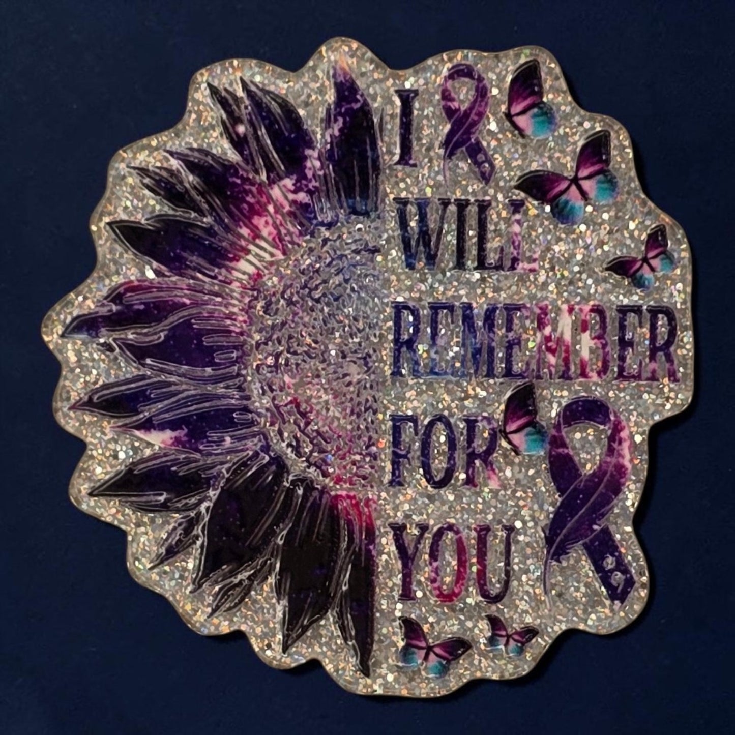 I Will Remember For You Acrylic Flatback