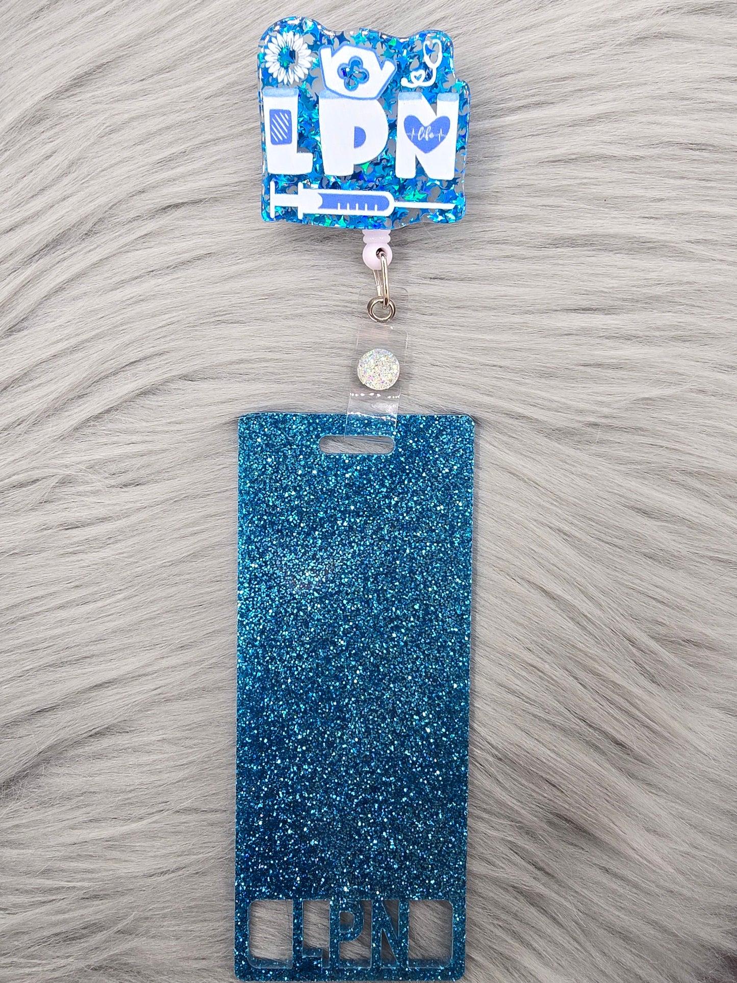 LPN Badge Reel with Badge Buddy