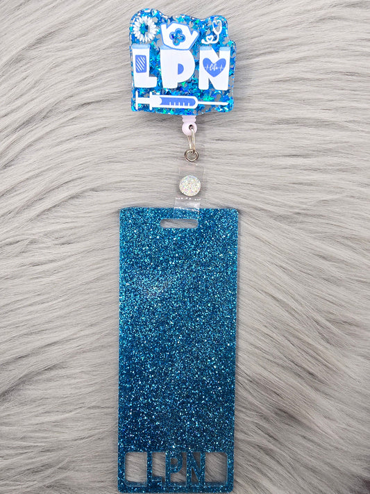 LPN Badge Reel with Badge Buddy