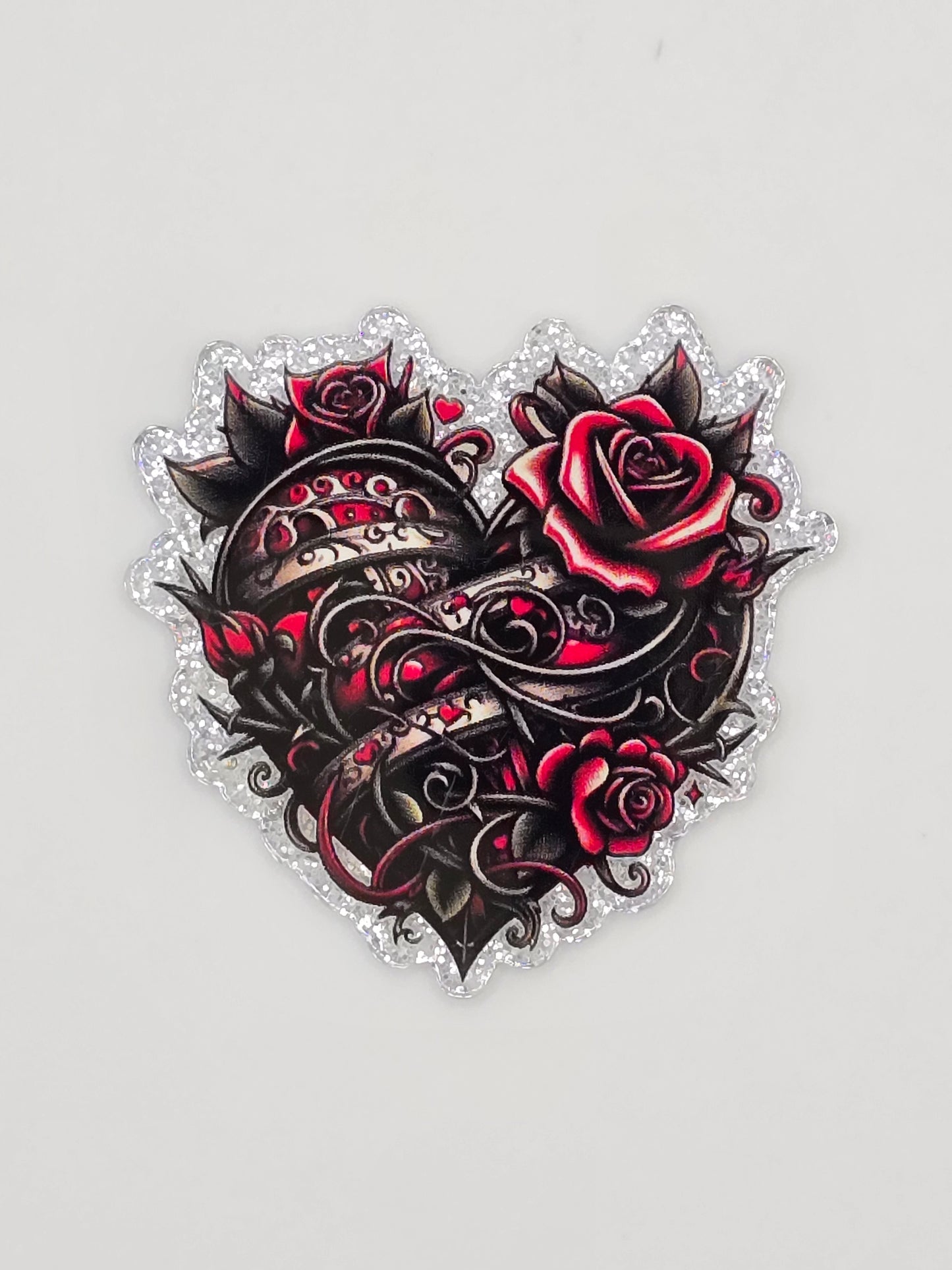 Heart with Rose
