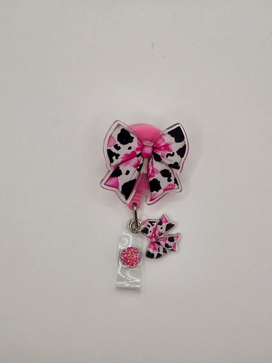 Cow Badge Reel