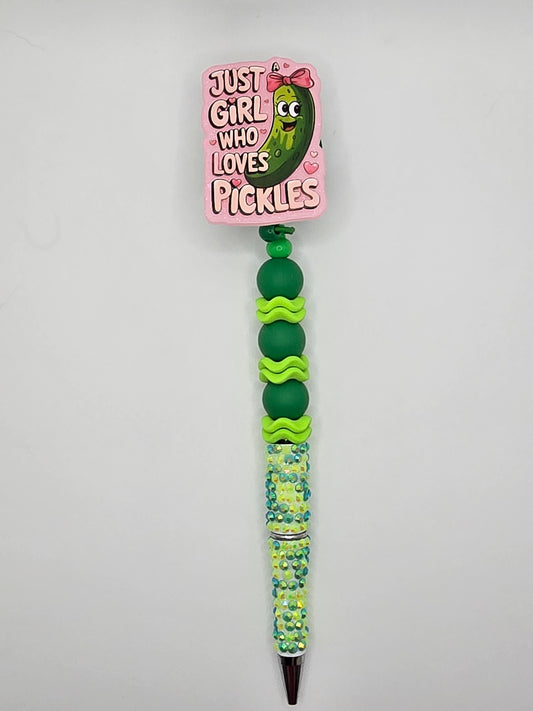 Just A Girl Who Loves Pickles Pen
