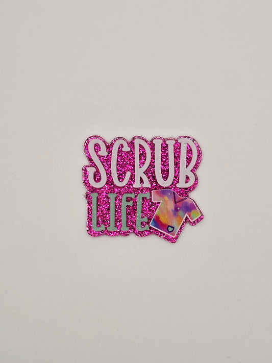 Scrub Life-Pink